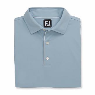 Men's Footjoy Golf Shirts Blue NZ-557391
